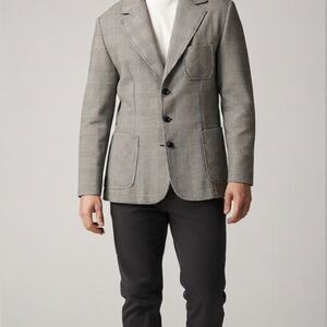 Persona Classic Gray Plaid Blazer